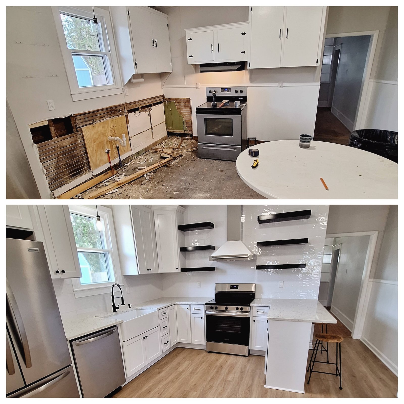 Kitchens handyman work example
