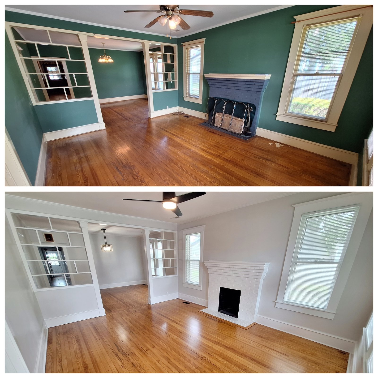 Living Rooms handyman work example