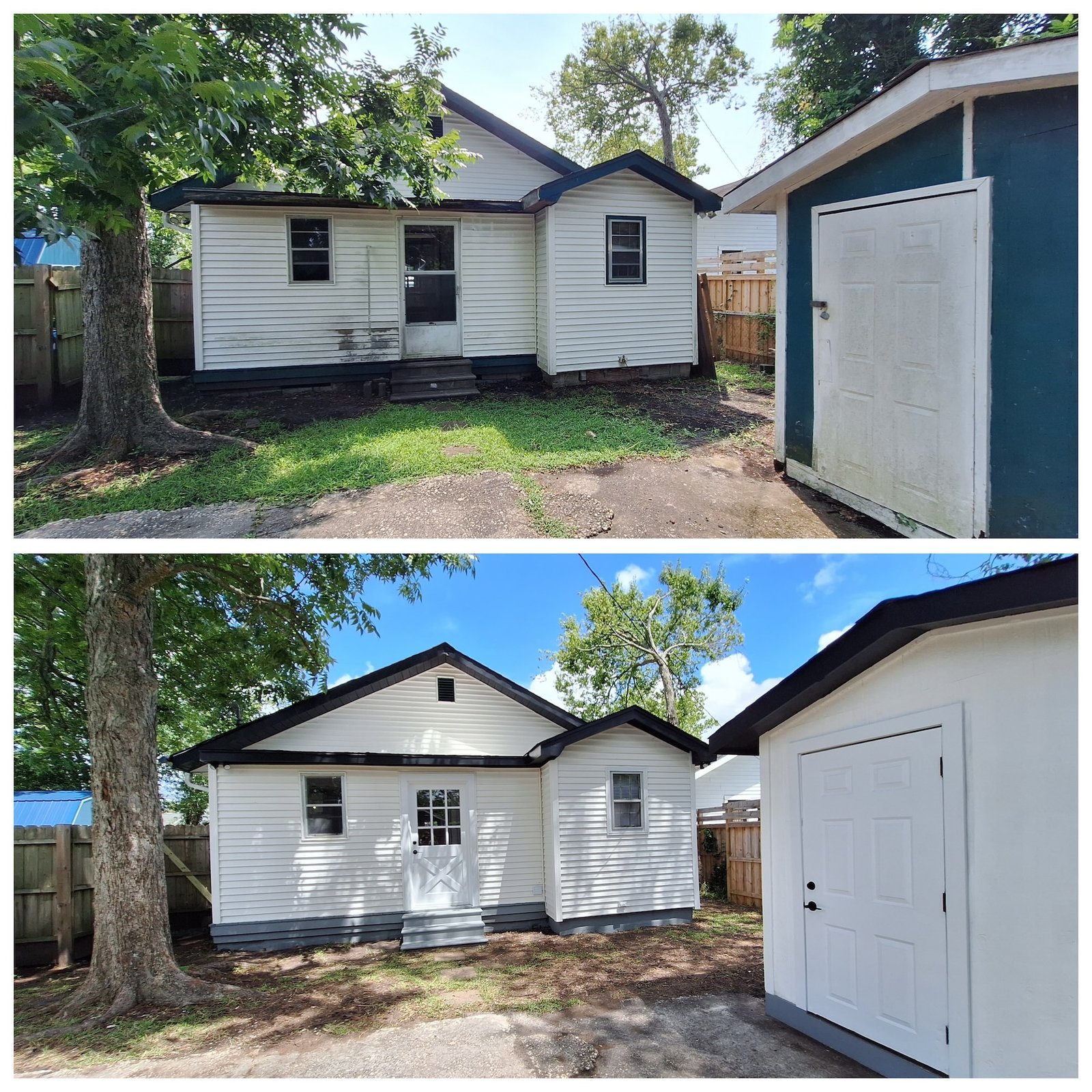 Exterior improvement photo